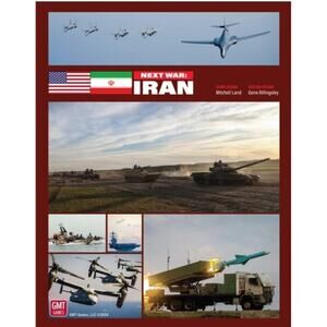 GMT Games Next War Iran Board Game Strategy Wargame 1-2 Players Ages 14+